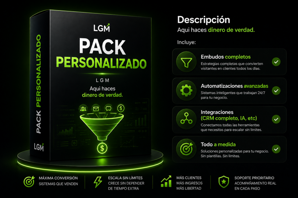 PACK PERSONALIZADO